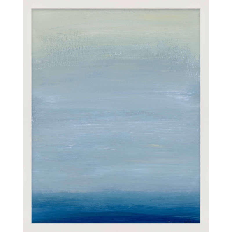 Impression Farwell Daydream 2 par Andrea Stokes, Papier avec cadre blanc, H 25 po x l 20 po x P 1,25 po