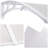 Yescom Outdoor Awning Patio Window Door Canopy Cover UV Protection Hollow Sheet-112400383-112400382