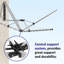 Aluminum Rotary / Umbrella Clothesline