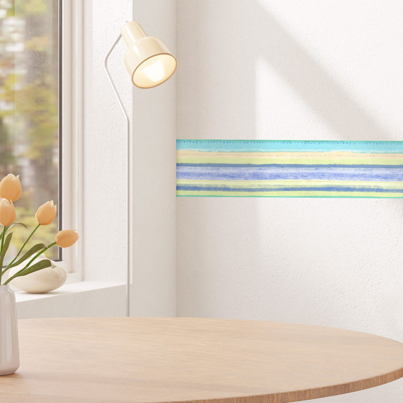 Alexas Pastel Stripe Border