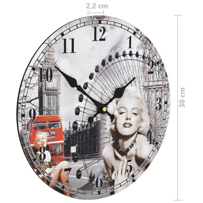 Calthorpe Wood Wall Clock