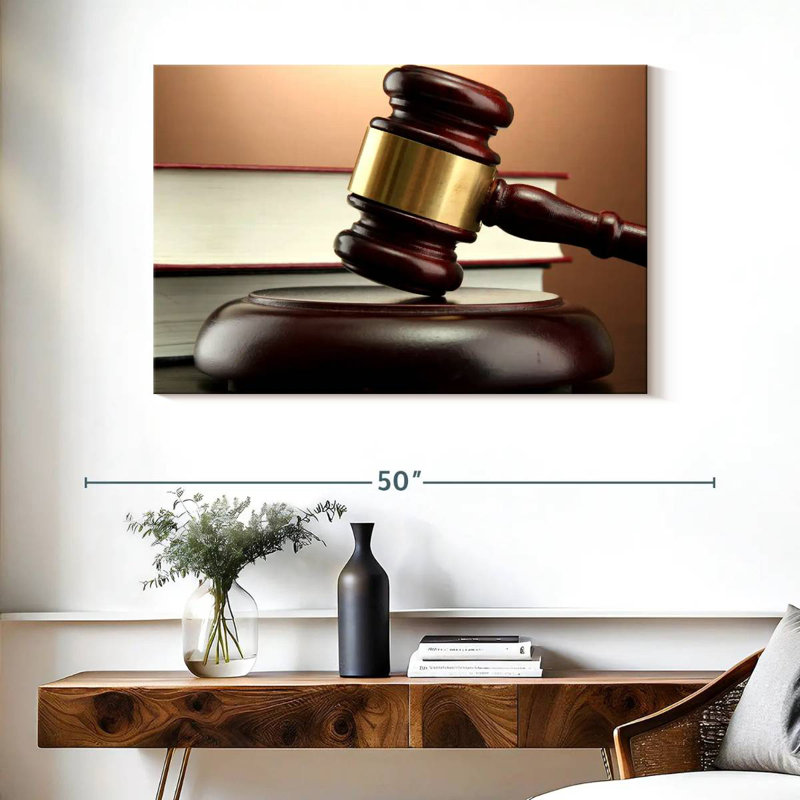 Alcaraz Law, 26" H x 39" W
