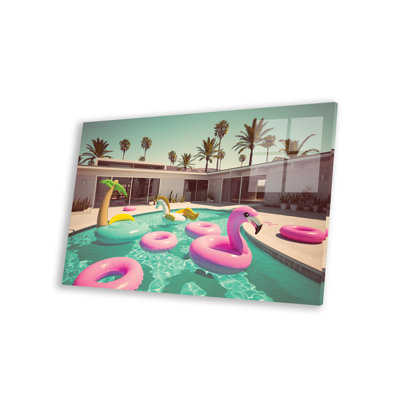 " Different Floats In A Pool II " by 2mmedia
