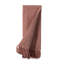 Jeté décoratif en chenille avec frange, rose foncé