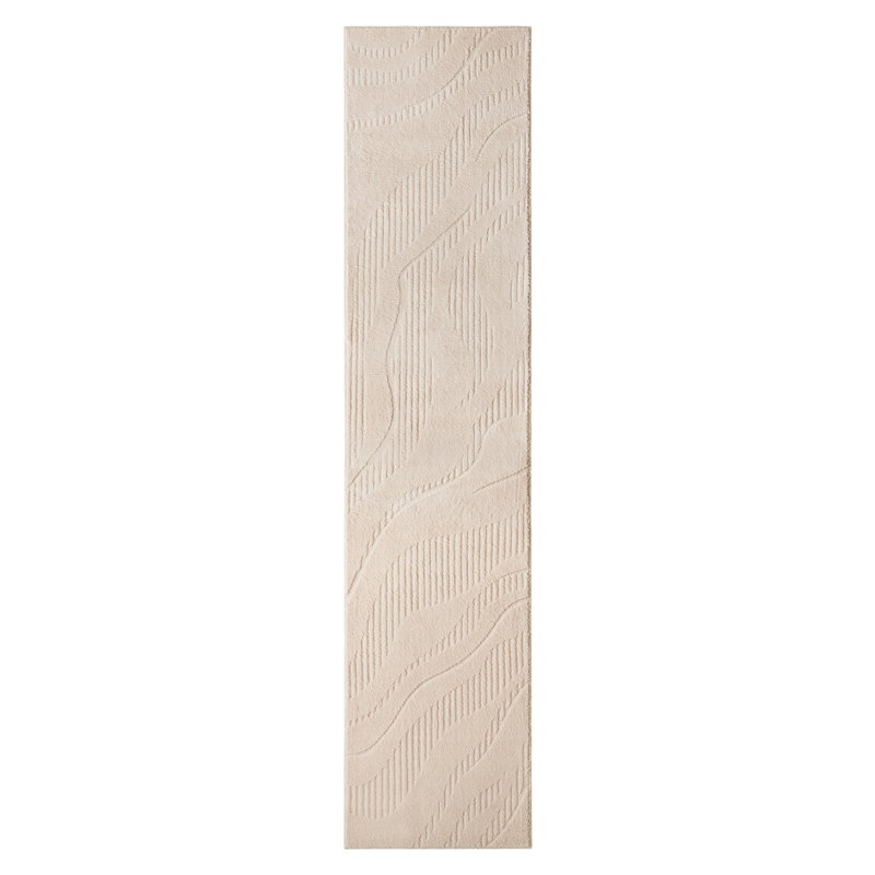 TOWN & COUNTRY EVERYDAY Lane Everwash® Machine Washable Area Rug 1'7x7'2 Taupe, Runner 1'7" x 7'2"