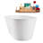 58.7'' x 29.5'' Soaking Acrylic Bathtub-95288579