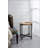 Round Side Table With Wood Top