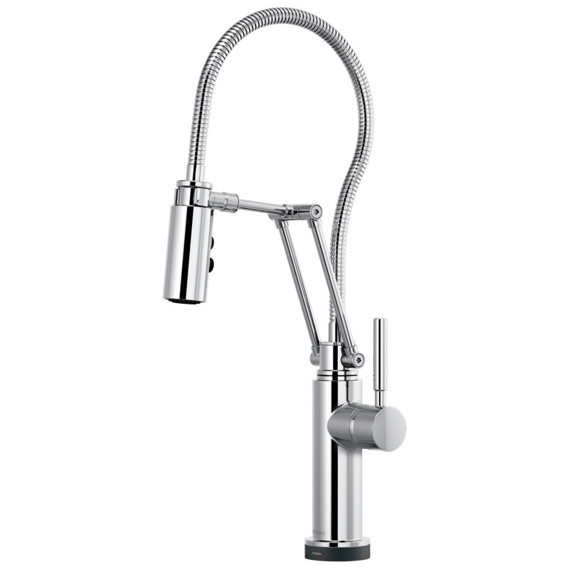 Solna® SmartTouch® Articulating Faucet with Finished Hose, Chrome