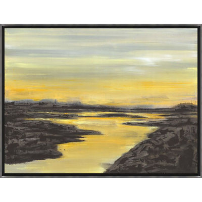 River Sunrise Print by David Erickson
