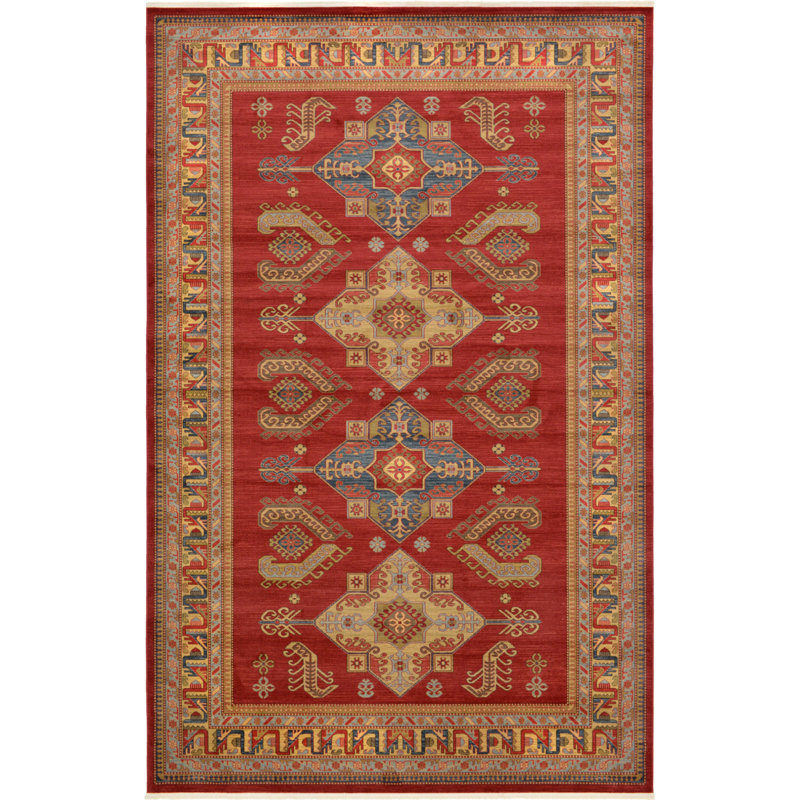 Eesi Geometric Indoor Rug, Rectangle 10'6" x 16'5"