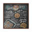 Chocolate Chip Cookies Recipe - Print on Canvas-619815592-619815591
