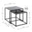 Krystsina 2 Piece Side Table Set