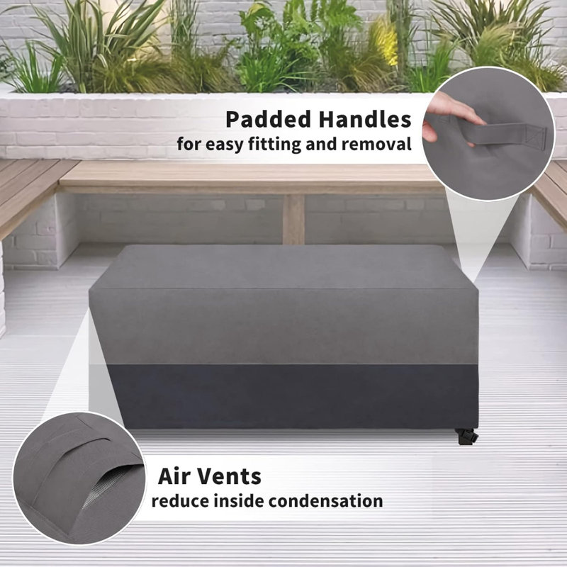 Small Rectangular Patio Coffee Table Cover