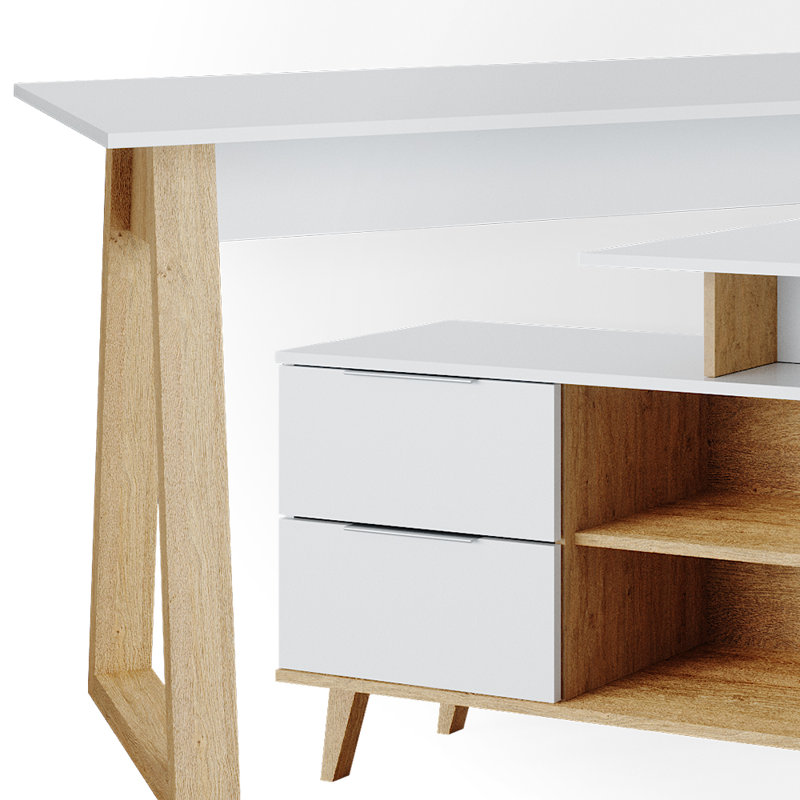 Gabriela L-Shape Desk