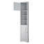 Armoire de rangement multifonctionnelle en coin