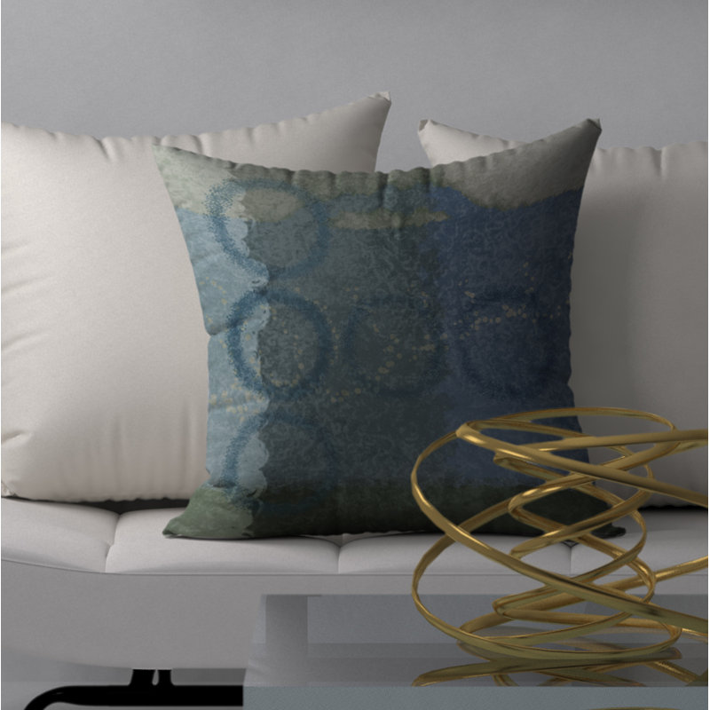 Housse de coussin à coussin carré Lincolnia, H 18 po x l 18 po