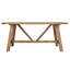 Table de salle à manger en bois massif 63 "American Rustic-371443128-371443133