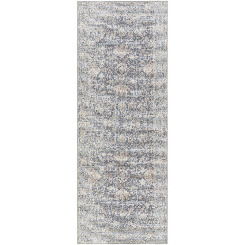 Our PNW Home x Livabliss Olympic Charcoal Traditional Area Rug, Runner 2'8" x 12'