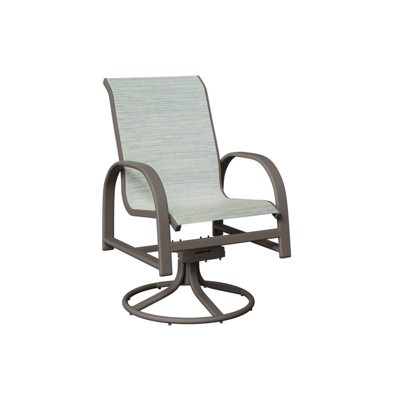 Chaise berçante Berlin, Martinique, Aluminium graphite