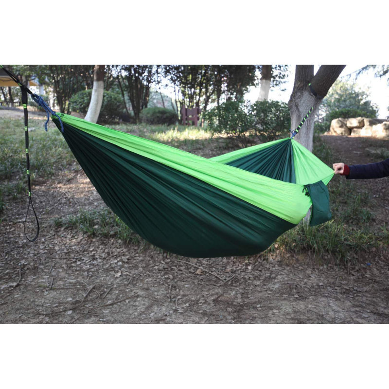 Double hamac de camping, Vert