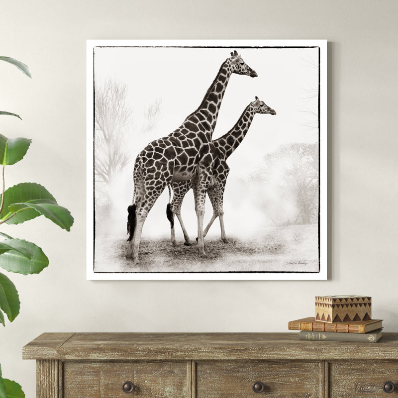 Girafe II, H 36 po x l 36 po