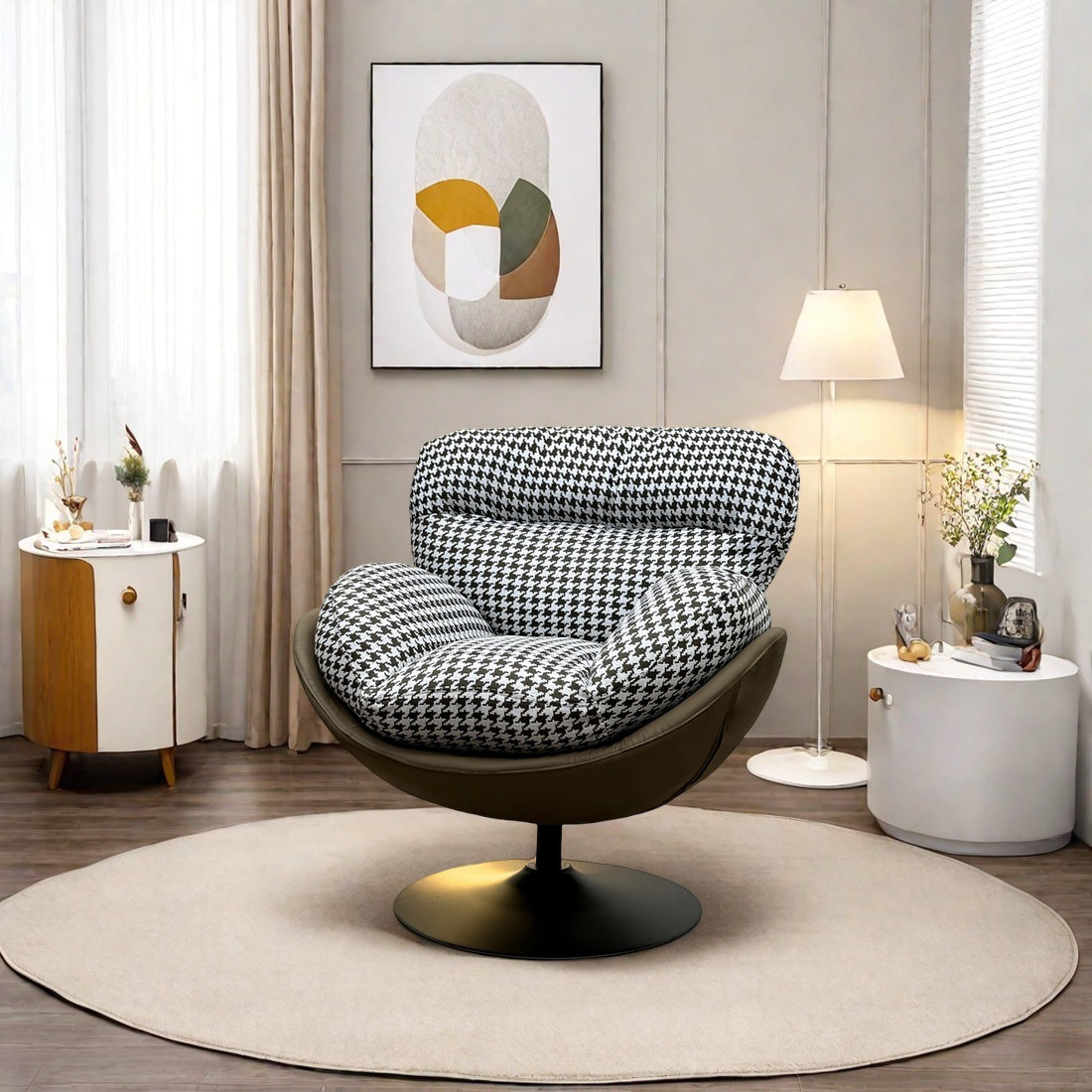 Orren Ellis 360° Rotating Ergonomic Chair | Wayfair