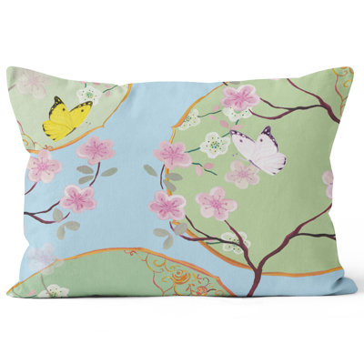 Floral Rectangular Cushion