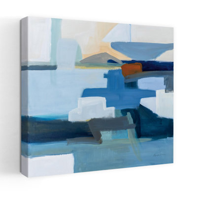 Monterey contemporain avec art abstrait noir