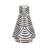 Stoneware Vase with Geometric Handle and Artistic Design - Contemporary Decorative Accent Ceramic Vessel for Modern Spaces