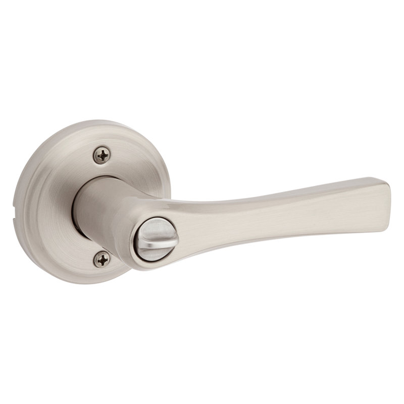 Katella Keyed Entry Lever featuring SmartKey Security, Satin Nickel
