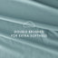 Ensemble de draps en microfibre doublement brossée 4 pièces Becky Cameron 1800 Series-2038499688-2084323842