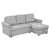 Velours gris velours est en rupture de stock