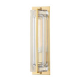 Hawkins - 1 Light Wall Sconce - Aged Brass Finish