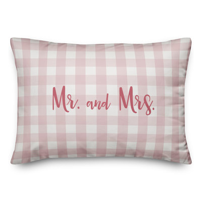 Plaid Throw Pillow