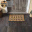 Tapis Durango noir gris Coir-2061345400