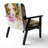 Jerimy colorful Upholstered Armchair-526984236
