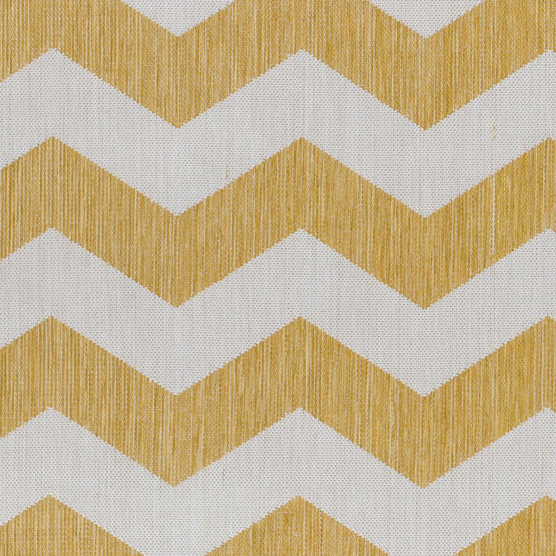 Digiorgio Chevron Indoor / Outdoor Rug, Runner 2'7" x 7'3"