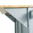 Kitchen Cart With Rubber Wood Drop-Leaf Countertop ,Cabinet Door Internal Storage Racks,Kitchen Island On 5 Wheels With Storage Cabinet And 3 Drawers For Dinning Room, Grey Blue-288363344