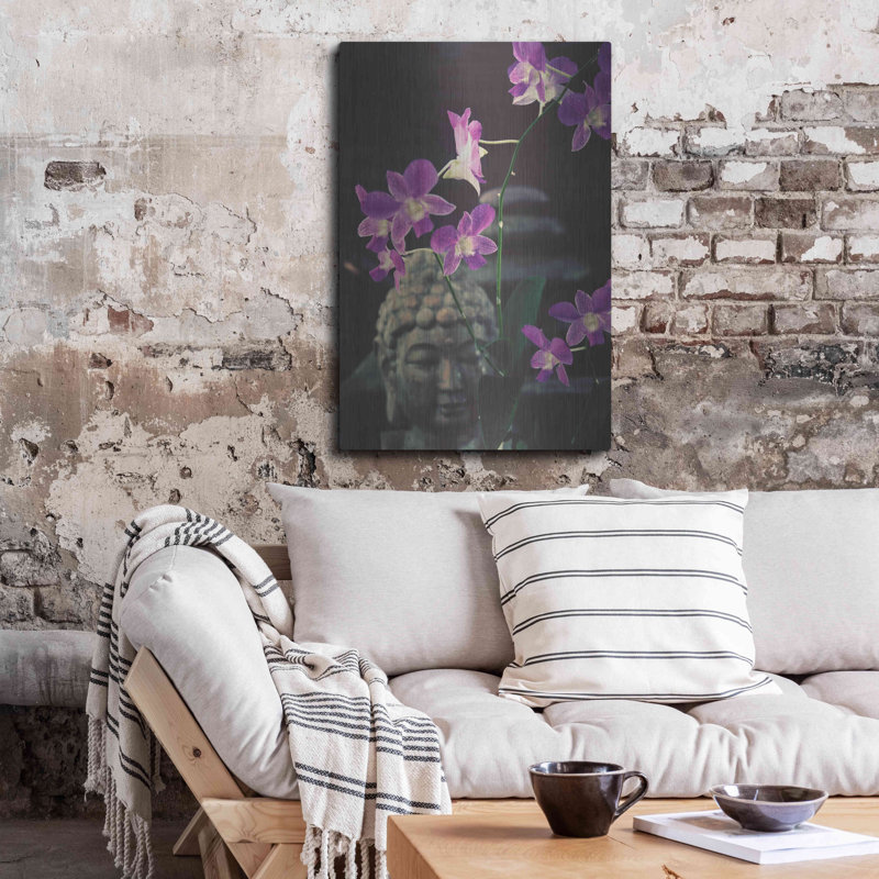 " Zen Purple Orchids " by Elena Ray