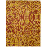 Moroccan Southwestern Area Rug in Paprika