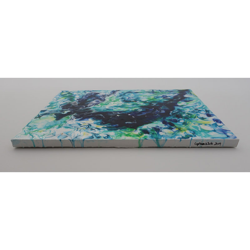 'English Gardens' - Wrapped Canvas Painting