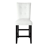 Tufted Back Counter Height Stools (Set Of 2)