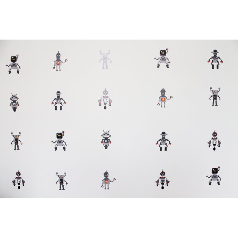 Abstract Non-Wall Damaging Wall Decal