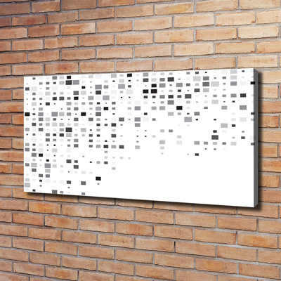 Abstraction Squares - No Frame Print on Canvas