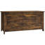 Coffre de rangement 39,4 po avec 2 charnières de sécurité, boîte en bois-283010178