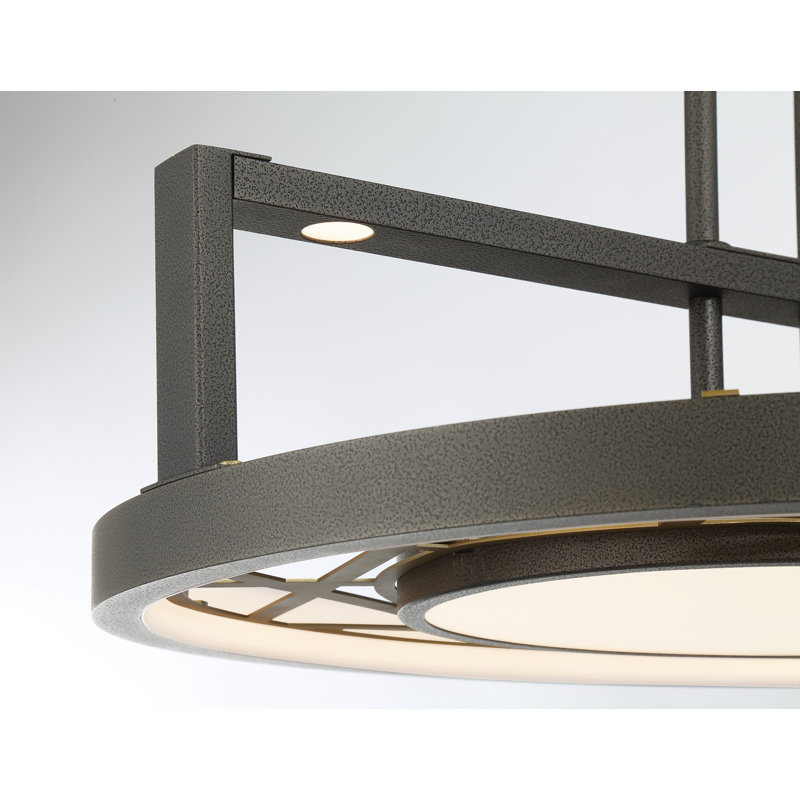 Tribeca - Luminaire suspendu semi-encastré / suspendu à DEL 20 po
