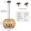 Luminaire suspendu sphère 3 lumières Elma