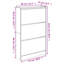 6 Pair Shoe Storage Cabinet-1923393791