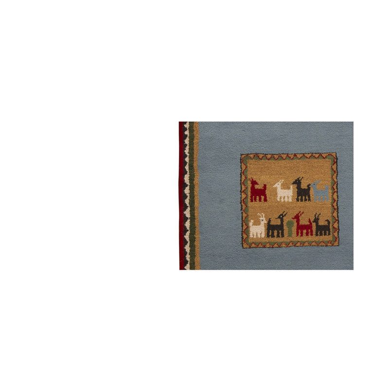Hand Knotted Southwestern Area Rug