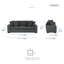 Ensemble de salon 2 pièces moderne et contemporain Hunziker-208145570